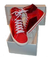 Super cool rød sæl-sneakers. Køb dem her.